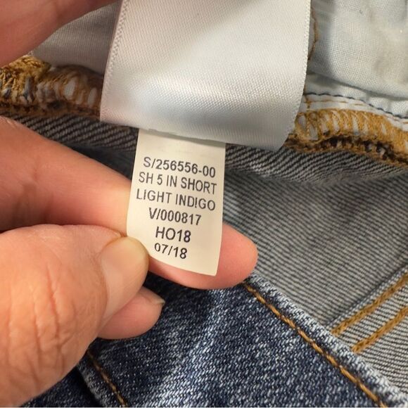 GAP 5” DENIM SHORT‎ 29 LIGHT INDIGO CASUAL - Picture 10 of 10